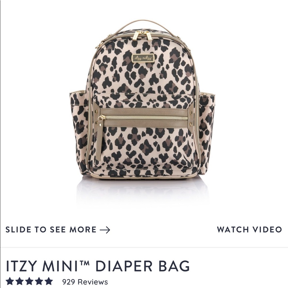 Itzy ritzy mini diaper bag
